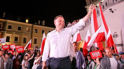 Polský prezident Andrzej Duda.