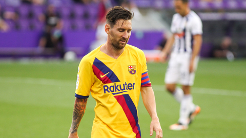 Fotbalista Lionel Messi.