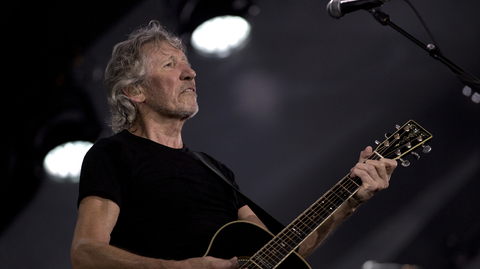 Baskytarista a skladatel Roger Waters, někdejší frontman britské kapely Pink Floyd.