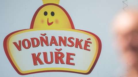 Vodňanské kuře z koncernu Agrofert.