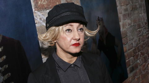 Herečka Vanda Hybnerová.