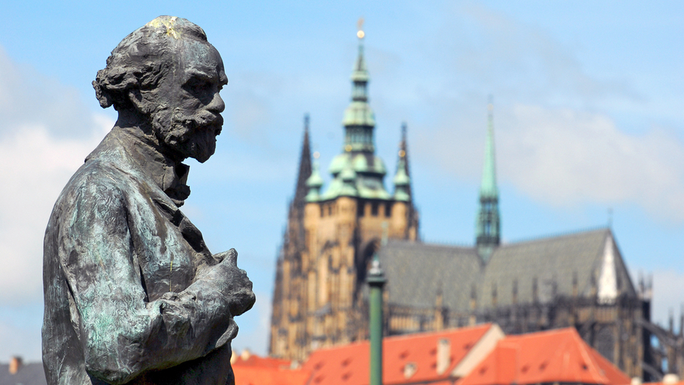 Socha Antonína Dvořáka.