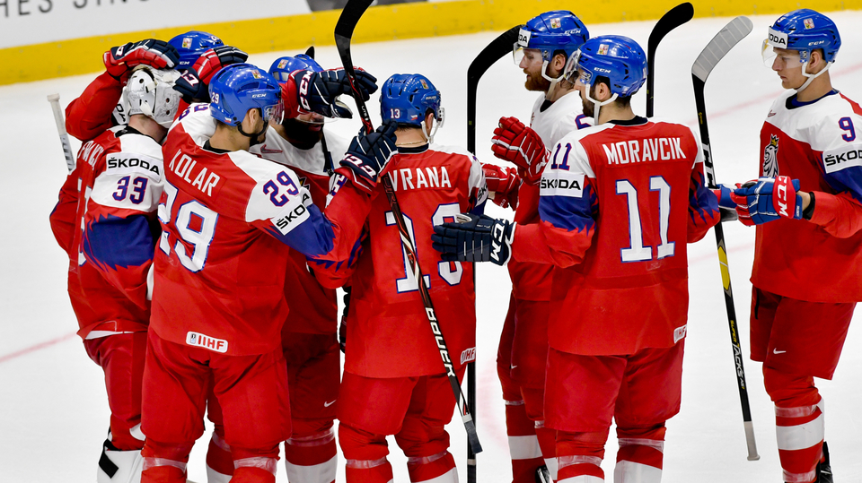 Česká hokejová reprezentace (ilustrační foto).
