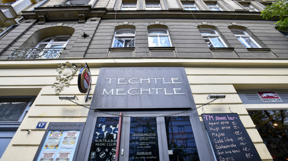 Klub Techtle Mechtle na pražských Vinohradech.