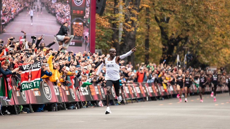 Eliud Kipchoge.