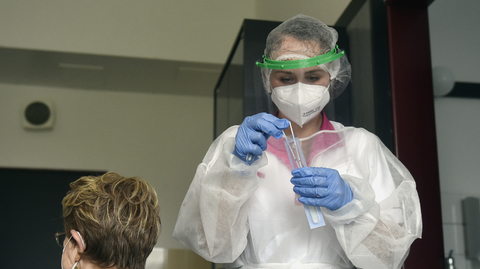 Testování v Sanatoriu Klimkovice. 