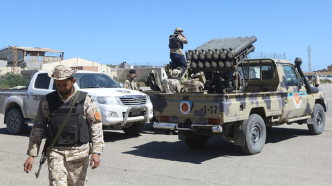 Vojáci v Libyi.