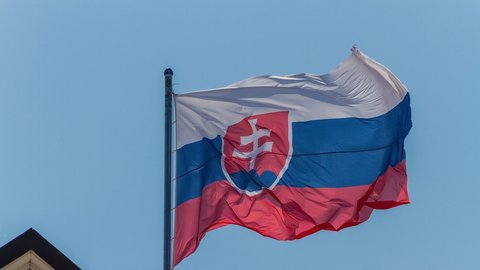 Slovenská vlajka.