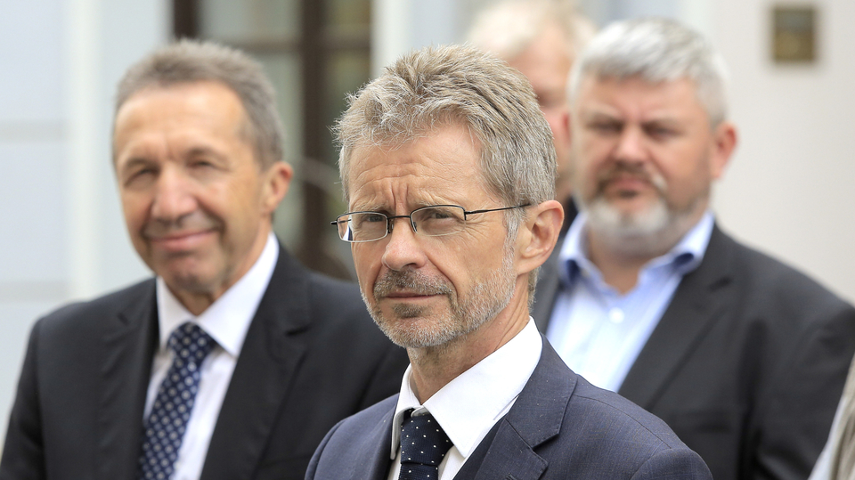 Předseda senátu Miloš Vystrčil.