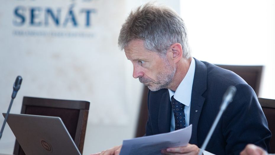 Předseda Senátu Miloš Vystrčil.