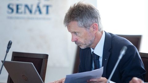 Předseda Senátu Miloš Vystrčil.