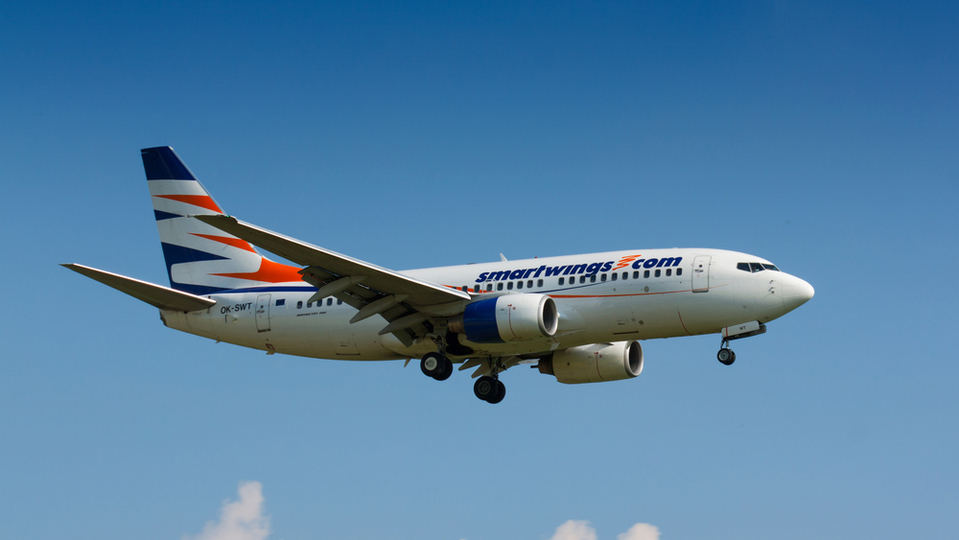 Letadlo společnosti Smartwings.