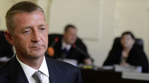 Lobbista Roman Janoušek u soudu.