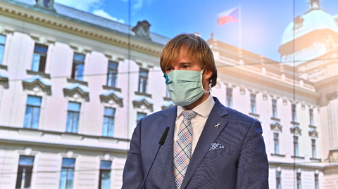 Ministr zdravotnictví Adam Vojtěch.