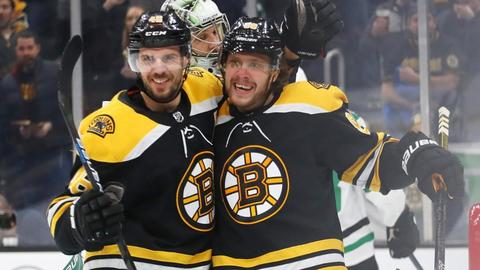 David Krejčí a David Pastňák.