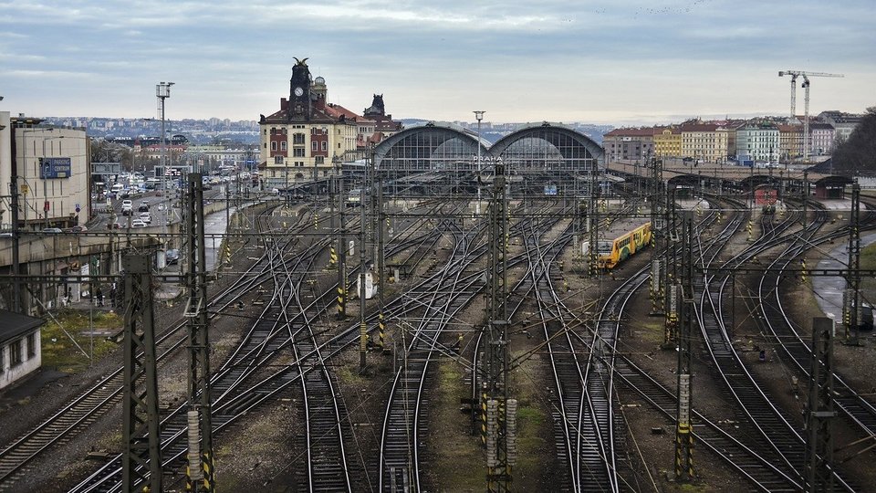 Praha Hlavní nádraží.