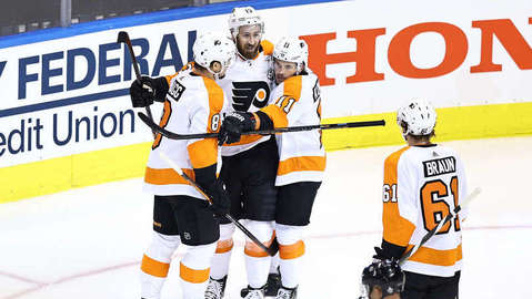 Hokejisté Philadelphie.