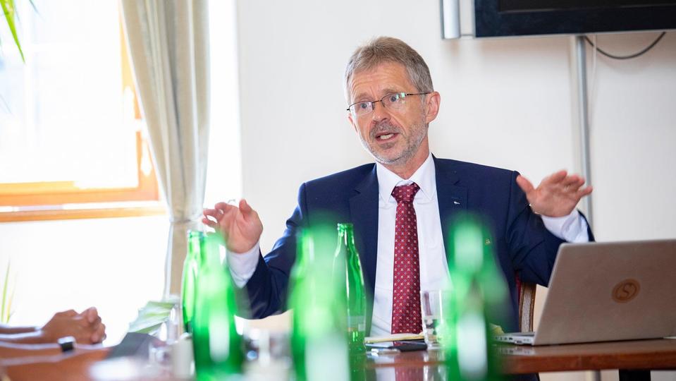 Předseda Senátu Miloš Vystrčil.