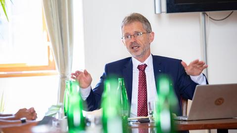 Předseda Senátu Miloš Vystrčil.