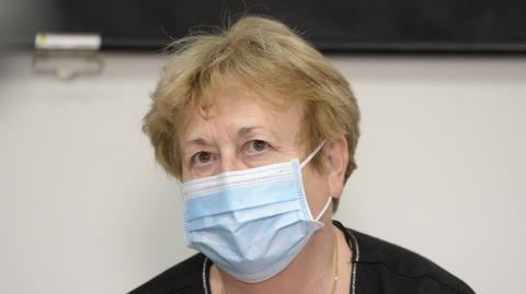 Ředitelka Pražské hygienické stanice Zdeňka Jágrová.