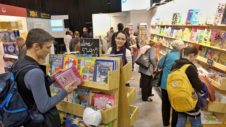 Z minulého ročníku plzeňského festivalu Svět knihy.