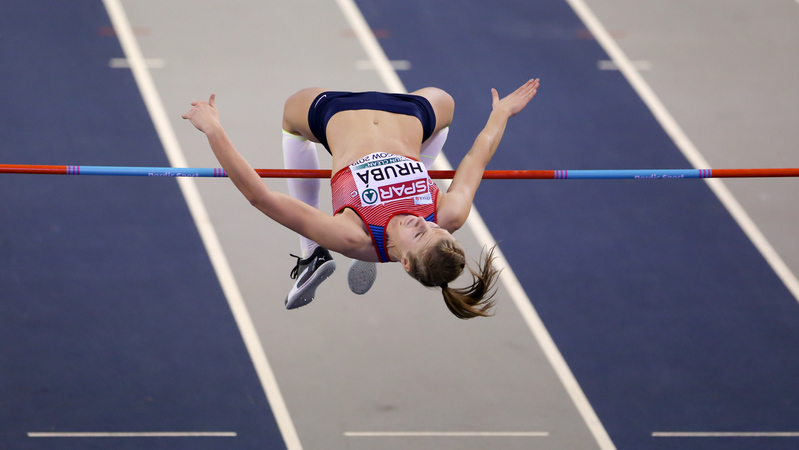 Česká výškařka Michaela Hrubá.