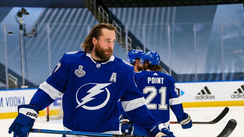 Hokejisté Tampy Bay Lightning.