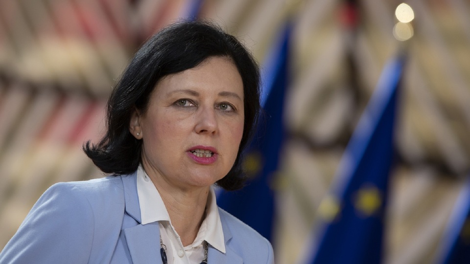 Místopředsedkyně Evropské komise Věra Jourová.