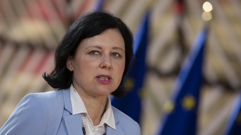 Místopředsedkyně Evropské komise Věra Jourová.