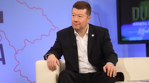 Předseda SPD Tomio Okamura.