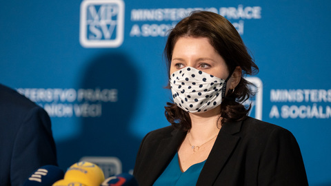 Ministryně práce Jana Maláčová (ČSSD).