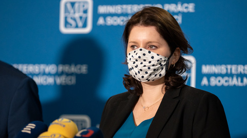 Ministryně práce Jana Maláčová (ČSSD).