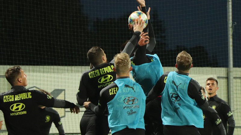 Česká fotbalová reprezentace.