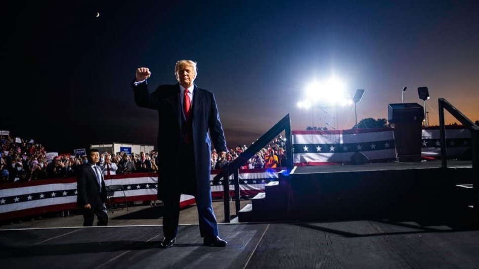 Donald Trump věří ve vítězství.