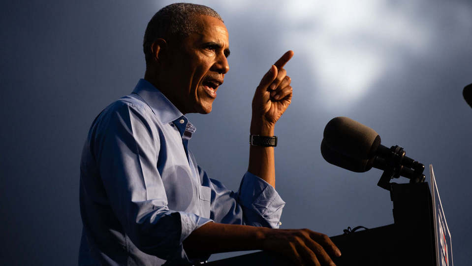 Bývalý prezident Spojených států Amerických Barack Obama.