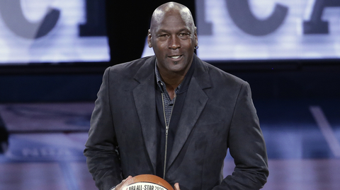 Legendární basketbalista Michael Jordan.