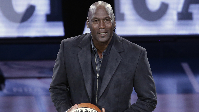 Legendární basketbalista Michael Jordan.