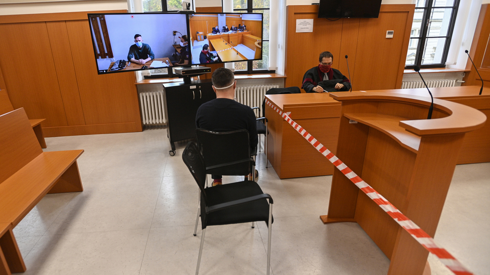 Jaroslaw Zaremba u soudu.