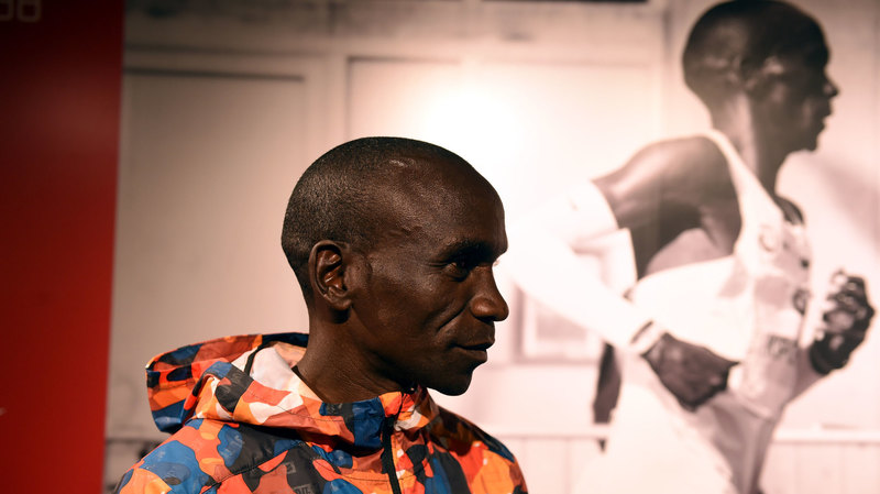 Keňský rekordman Eliud Kipchoge.