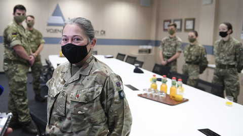 Tým britských zdravotníků.