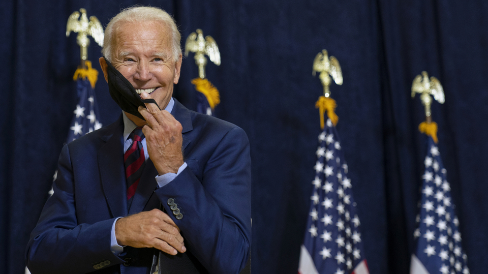 Vítěz prezidentských voleb Joe Biden.