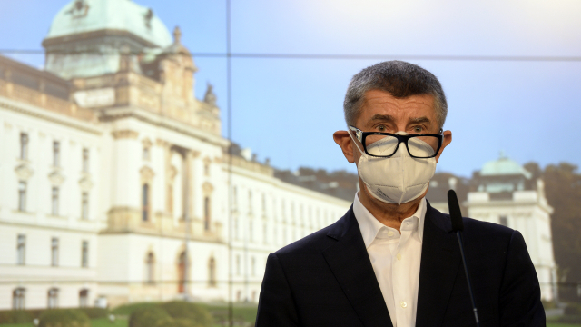 Premiér Andrej Babiš (ANO).