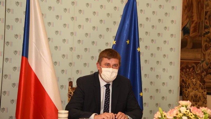 Ministr zahraničí Tomáš Petříček (ČSSD).
