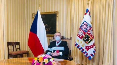 Prezident Miloš Zeman.