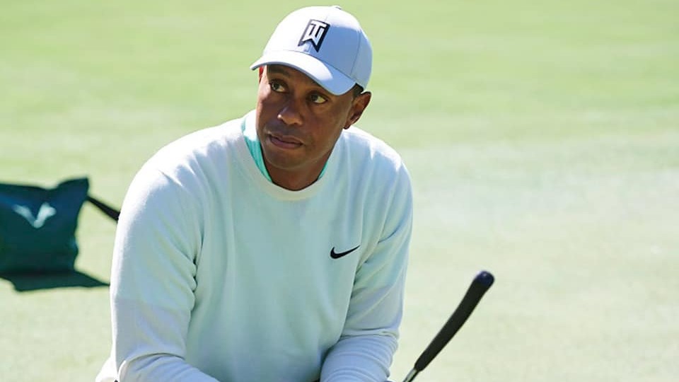 Golfista Tiger Woods.