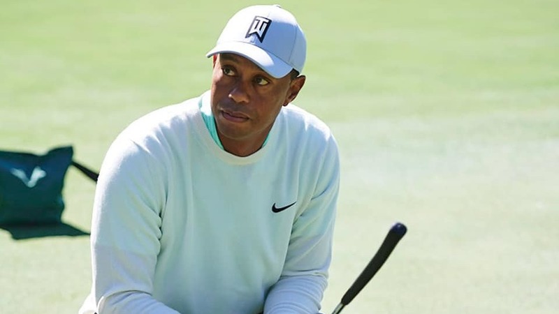 Golfista Tiger Woods.