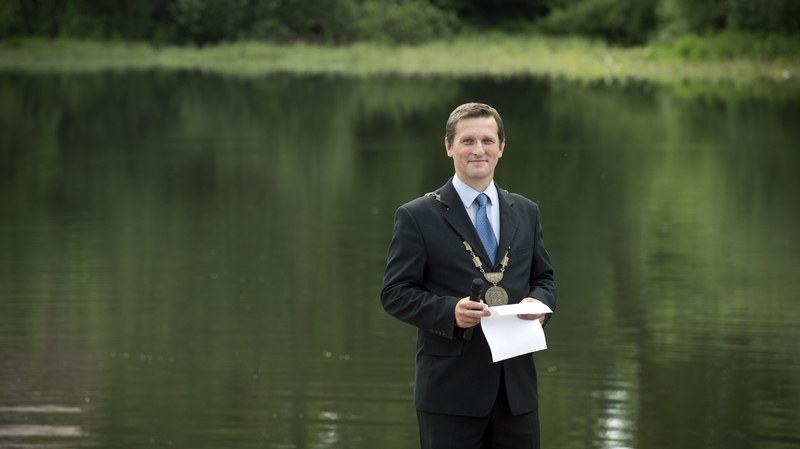 Odstupující starosta Říčan Vladimír Kořen (Klidné město).