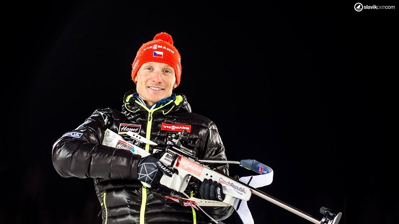 Česká biatlonová naděje Ondřej Moravec.