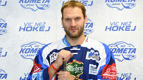 Nová posila brněnské Komety Michal Barinka.