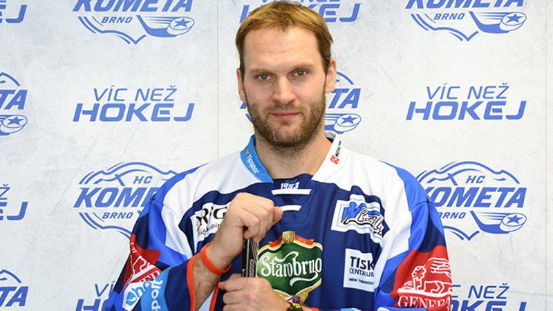 Nová posila brněnské Komety Michal Barinka.